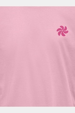 Biologisch Katoenen T-shirt - Roze - Only