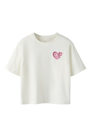 Biologisch Katoenen T-shirt - Wit - Name It