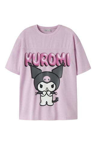 T-shirt Kuromi Sanrio - Roze - Name It