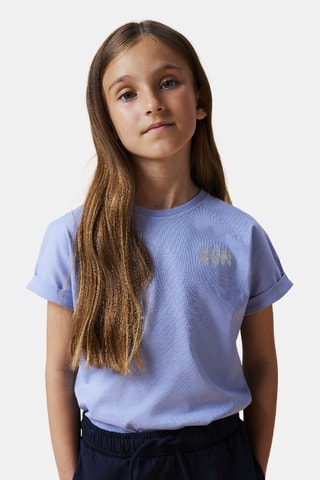 Biologisch Katoenen T-shirt - Lichtpaars - Name It