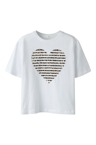 Biologisch Katoenen T-shirt - Wit - Name It