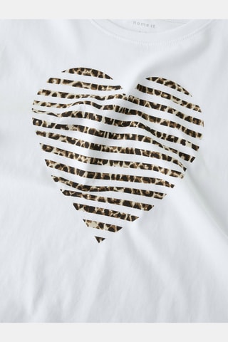 Biologisch Katoenen T-shirt - Wit - Name It