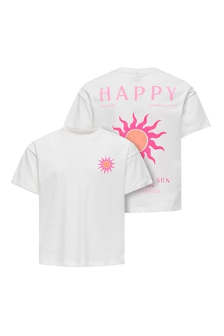 Biologisch Katoenen T-shirt Regular Fit -  Wit