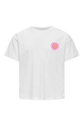 Biologisch Katoenen T-shirt Regular Fit -  Wit