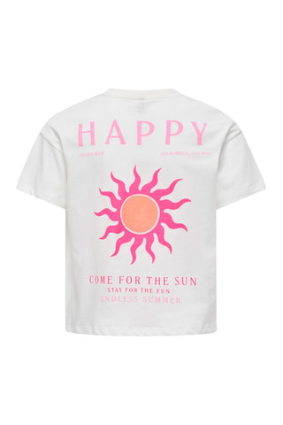 Biologisch Katoenen T-shirt Regular Fit -  Wit