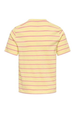 Biologisch Katoenen T-shirt Regular Fit -  Geel
