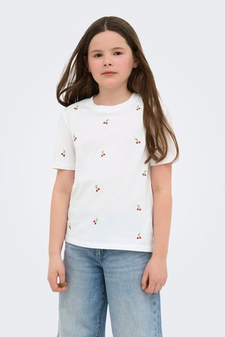 Biologisch Katoenen T-shirt Regular Fit -  Wit