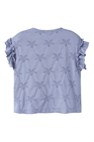 Biologisch Katoenen T-shirt - Paars - Name it