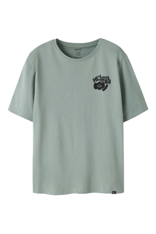 Biologisch Katoenen T-shirt - Lichtgroen - Name it