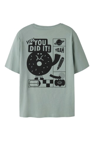 Biologisch Katoenen T-shirt - Lichtgroen - Name it