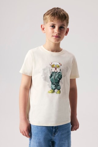 Biologisch Katoenen T-shirt - Wit - Name it