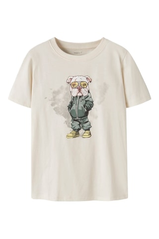 Biologisch Katoenen T-shirt - Wit - Name it