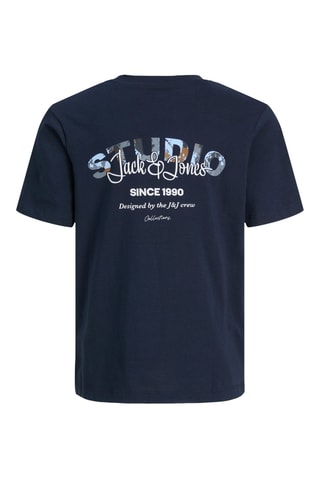 T-shirt - Marineblauw - Jack&Jones
