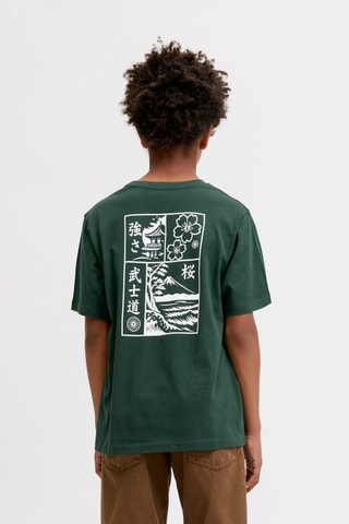 T-shirt - Donkergroen Jack&Jones