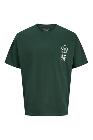 T-shirt - Donkergroen Jack&Jones