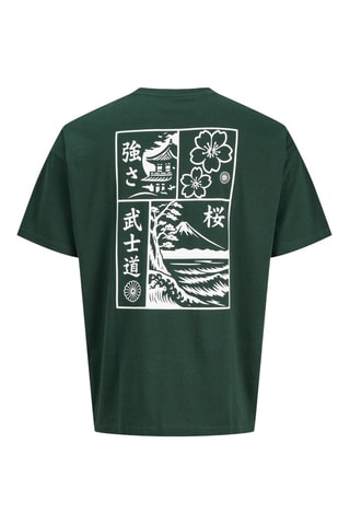 T-shirt - Donkergroen Jack&Jones