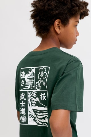 T-shirt - Donkergroen Jack&Jones