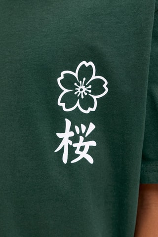 T-shirt - Donkergroen Jack&Jones