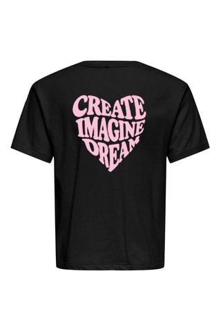 Biologisch Katoenen T-shirt - Zwart - Kids Only