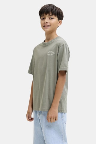 T-shirt Relaxed Fit - Jack&Jones -  Kaki