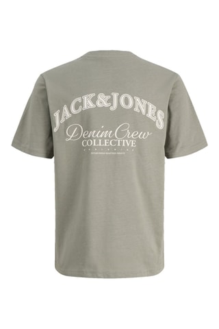 T-shirt Relaxed Fit - Jack&Jones -  Kaki