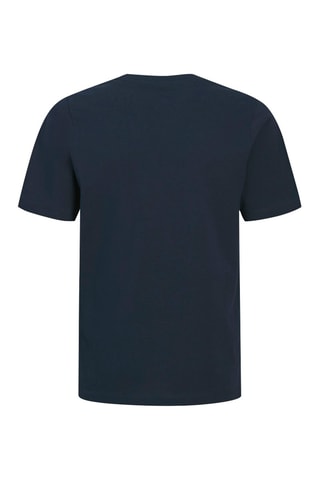 Biologisch Katoenen T-shirt Regular Fit - Jack&Jones -  Blauw
