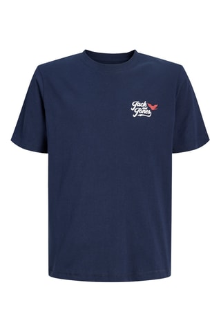 T-shirt - Marineblauw - Jack&Jones