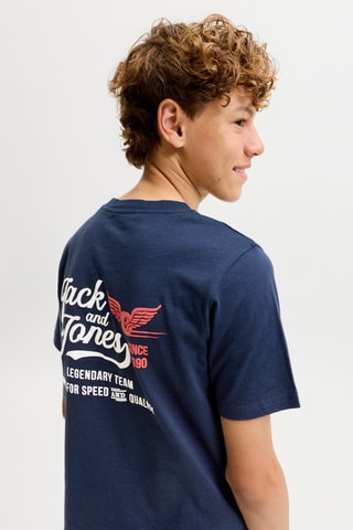 T-shirt - Marineblauw - Jack&Jones