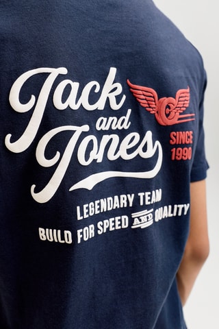 T-shirt - Marineblauw - Jack&Jones
