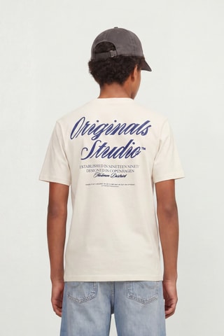T-shirt - Lichtbeige Jack&Jones