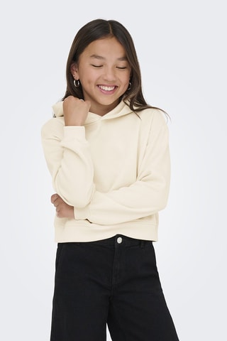 Sweater met Capuchon -  Ecru