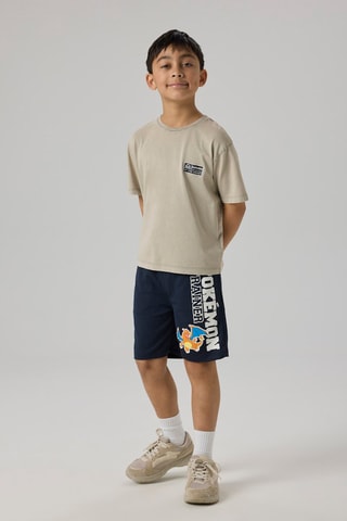 Biologisch Katoenen T-shirt Regular Fit -  Kaki