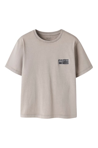 Biologisch Katoenen T-shirt Regular Fit -  Kaki