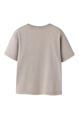 Biologisch Katoenen T-shirt Regular Fit -  Kaki