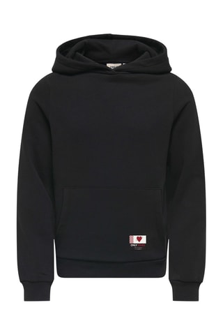 Sweater met Capuchon - Zwart - Only