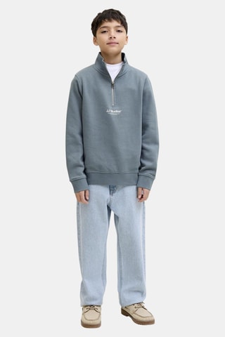 Biologisch Katoenen Sweater - Lichtblauw - Jack&Jones Junior