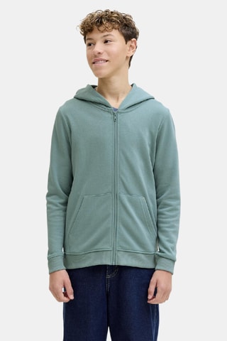 Sweater met Capuchon - Turquoise - Jack&Jones Junior