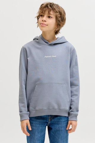 Sweater met Capuchon -  Lichtgrijs