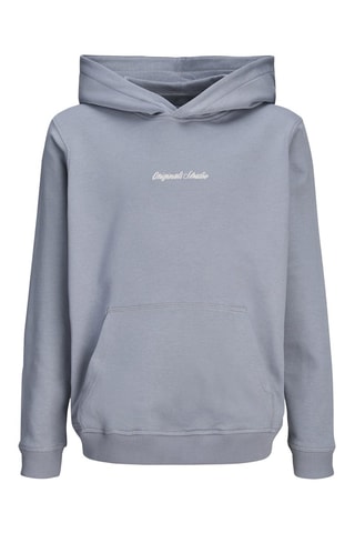 Sweater met Capuchon -  Lichtgrijs
