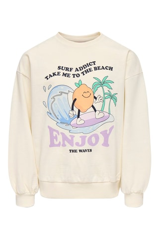 Biologisch Katoenen Sweater -  Ecru