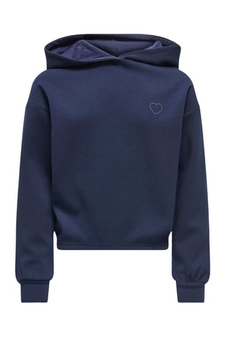 Sweater met capuchon - Marineblauw - Kids Only