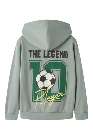 Sweater met capuchon - Groen - Name it