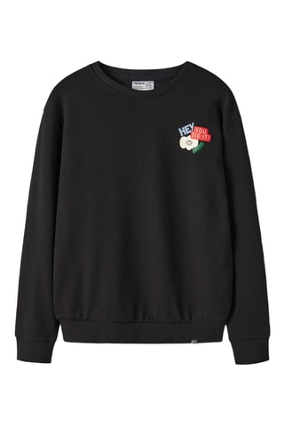 Biologisch Katoenen Sweater - Zwart - Name it
