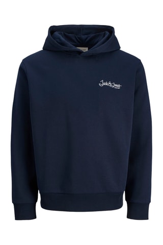 Sweater met capuchon - Marineblauw en Wit - Jack&Jones