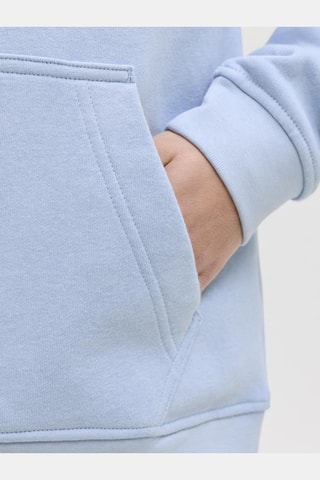 Biologisch Katoenen Sweater met Capuchon - Hemelsblauw - Jack&Jones Junior