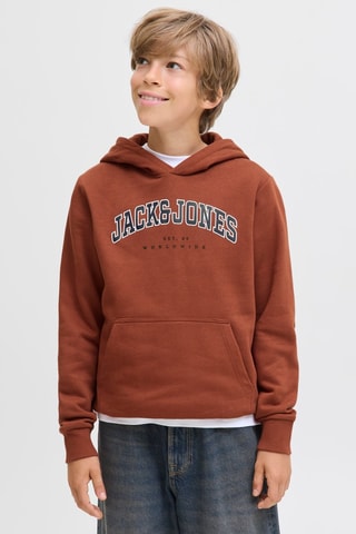 Sweater met Capuchon - Steenrood Jack & Jones