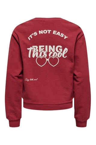 Sweater - Rood - Kids Only Girl