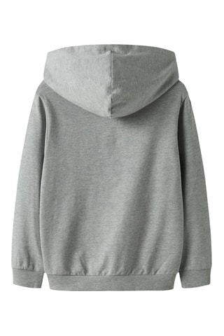 Sweater met capuchon Minecraft - Gemêleerd Grijs - Name It
