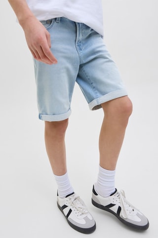 Spijkershort - Lichtblauw - Jack&Jones Junior