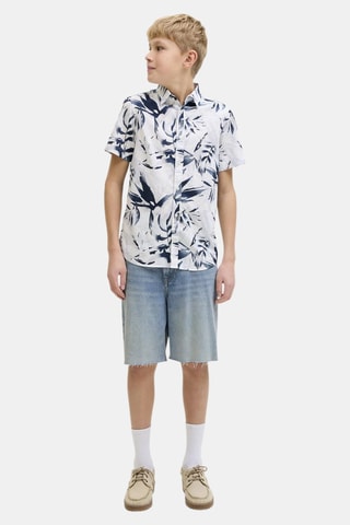 Spijkershort - Blauw - Jack&Jones Junior